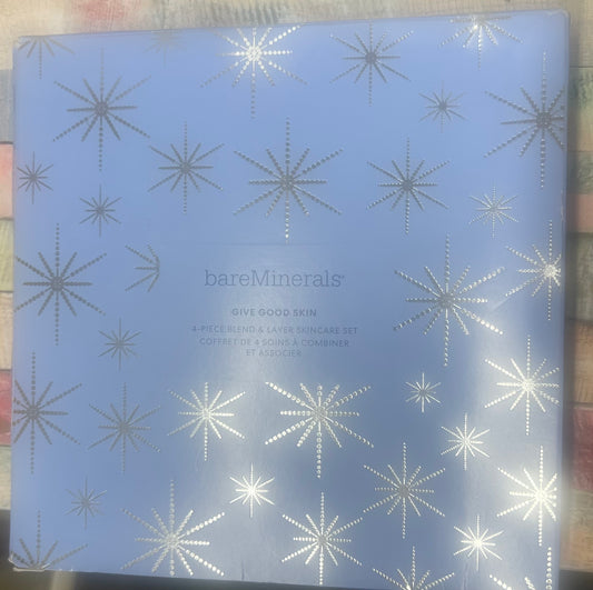 bareMinerals Give Good Skin 4 Piece Blend & Layer Set - *Damaged box.
