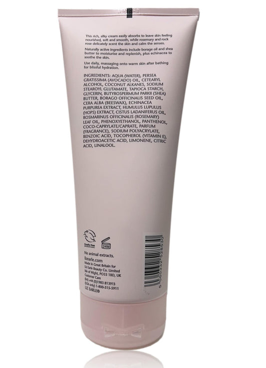 Liz Earle Rosemary & Rock Rose Botanical Body Cream 200ml