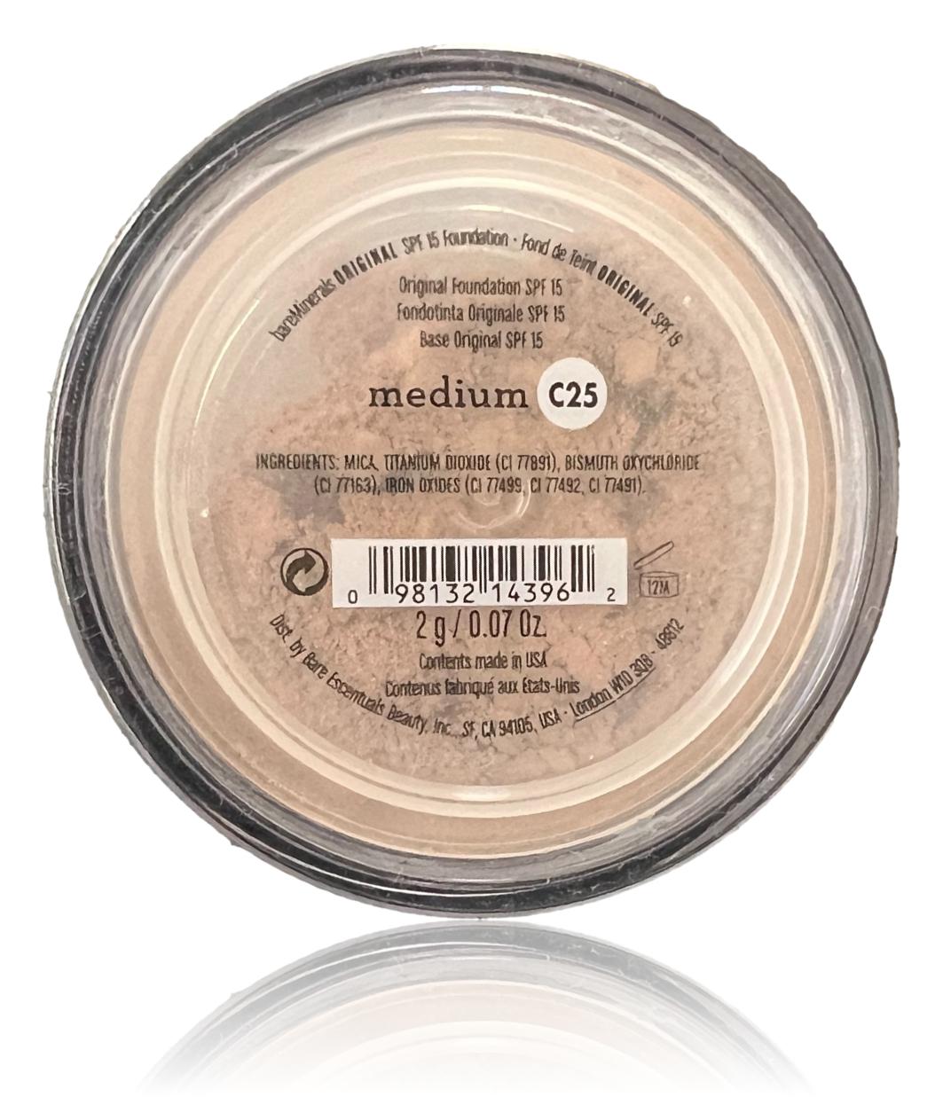 bareMinerals Original Foundation Medium C25 (2g)