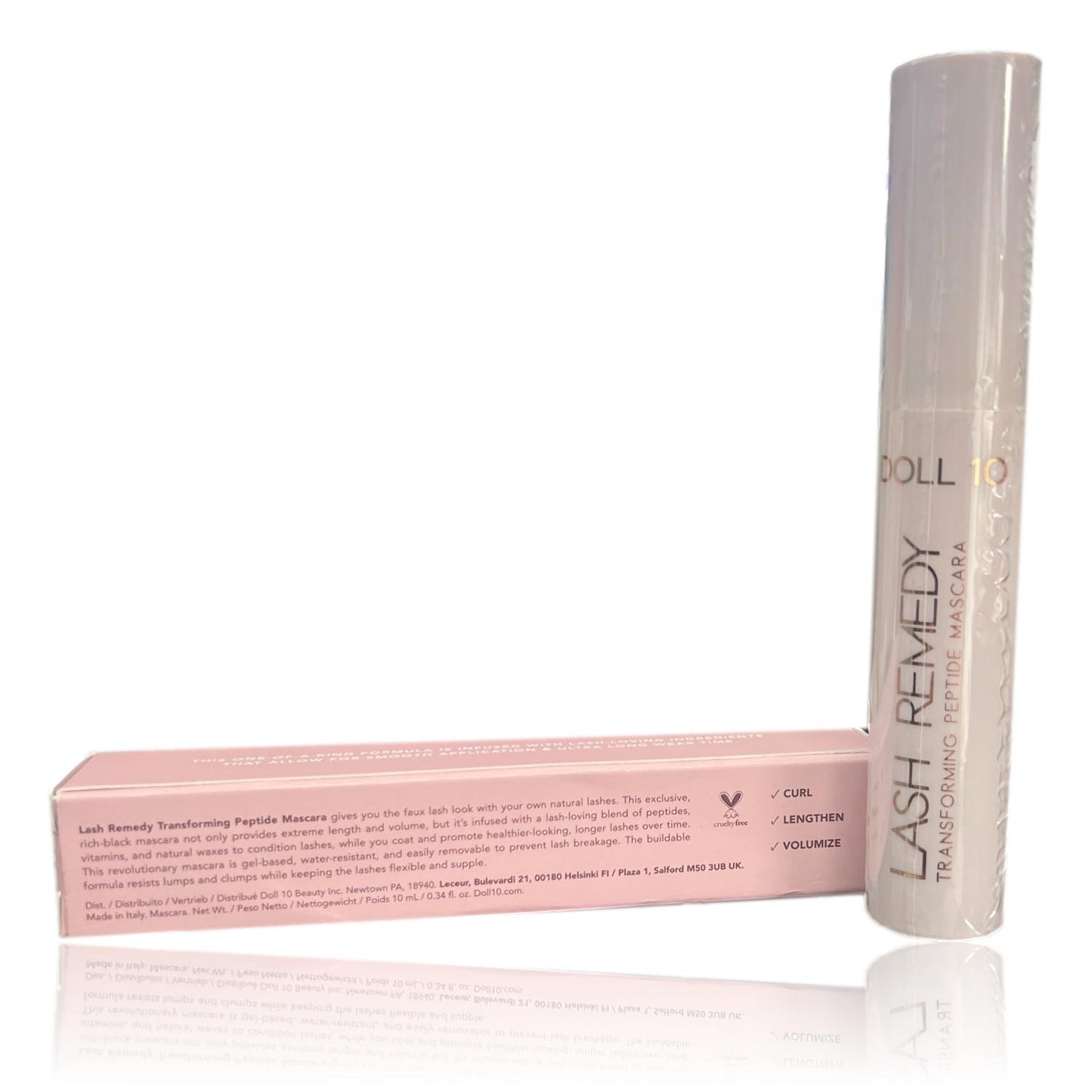 Doll 10 Lash Remedy Transforming Peptide Mascara (10ml) Brown