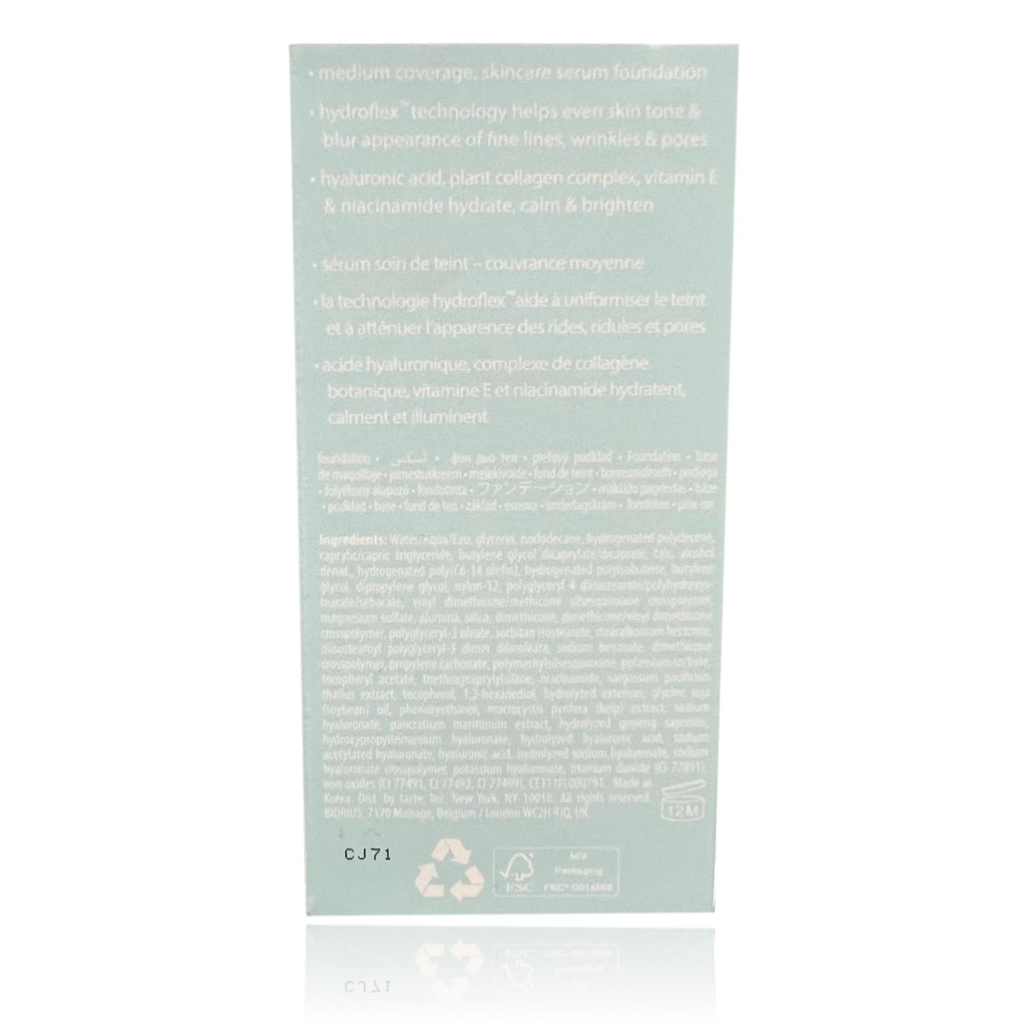tarte SEA Hydroflex Serum Foundation 14N Fair-Light Neutral (30ml)