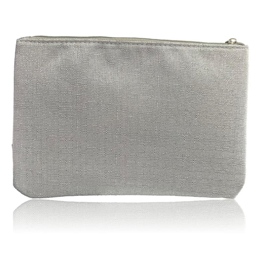IT Cosmetics It Girl Makeup Cosmetics Bag Silver