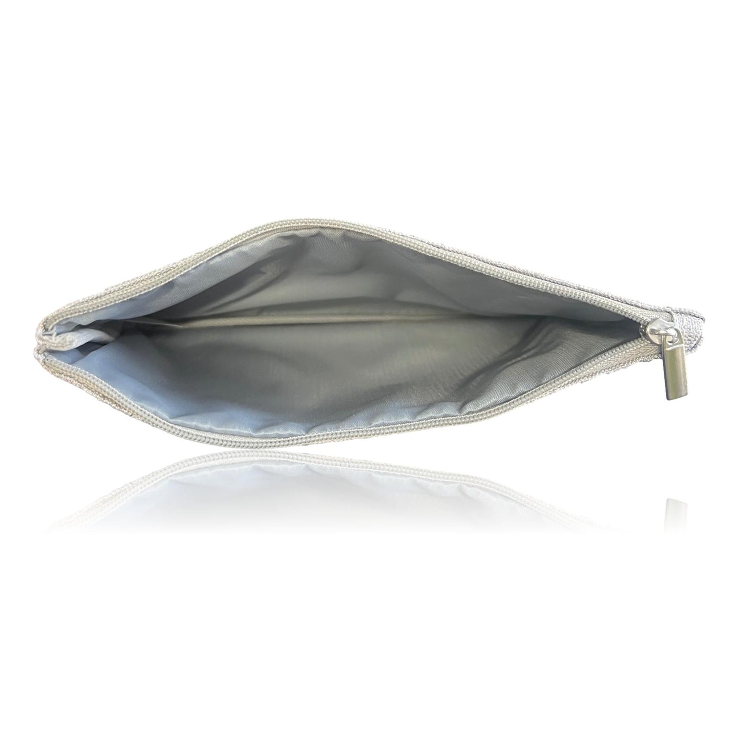 IT Cosmetics It Girl Makeup Cosmetics Bag Silver