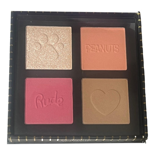 Peanuts Face Palette Blush Highlighter Contour by Rude Cosmetics