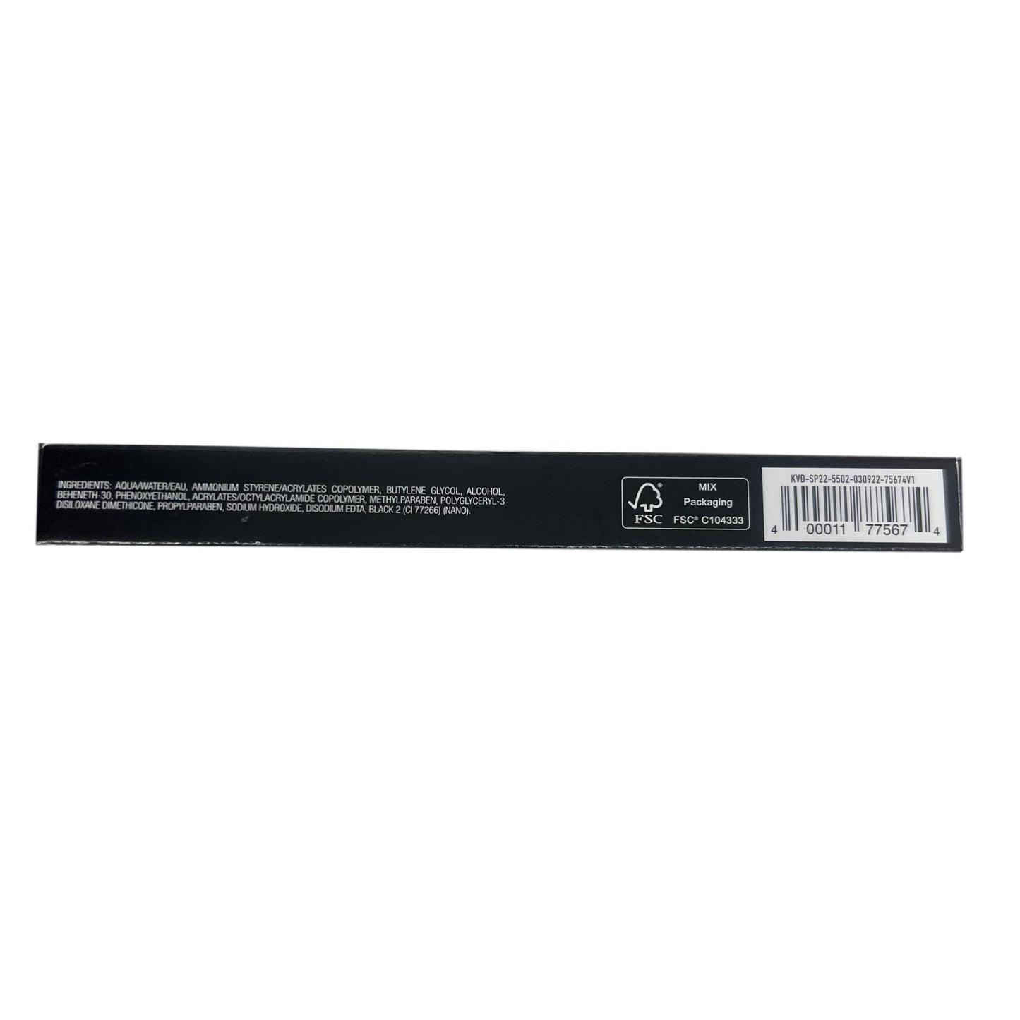 Kat Von D - 'Tattoo Liner' Liquid Eyeliner - Trooper Black 10 (1 x 0.55ml)