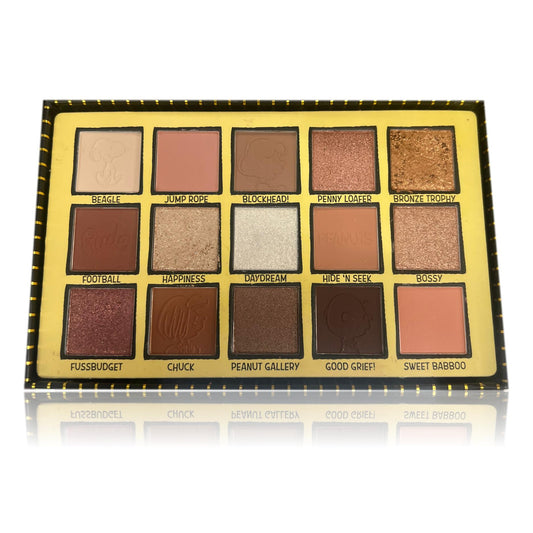 Rude Cosmetics Shades of Peanuts Warm Toned Eyeshadow Palette