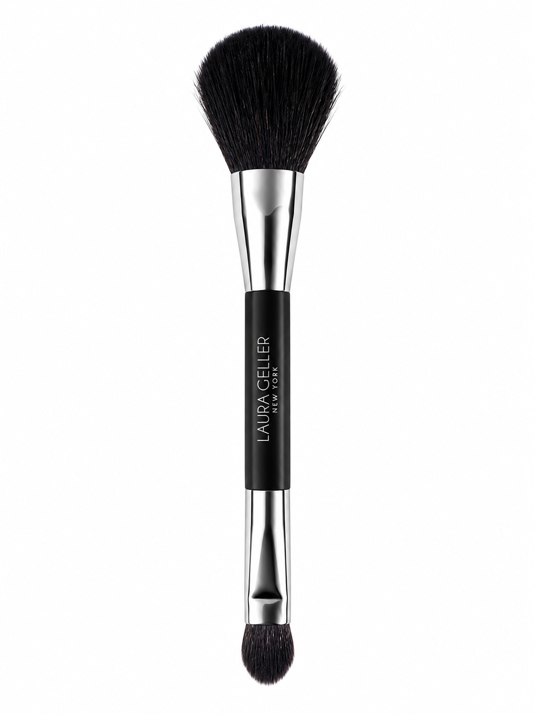 Laura Geller Double-Ended Makeup Brush – Black Bristles