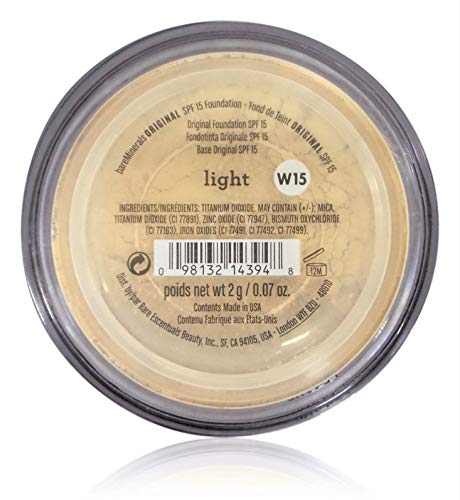 bareMinerals Original SPF15 Foundation with Locking Sifter 2g Light (W15)