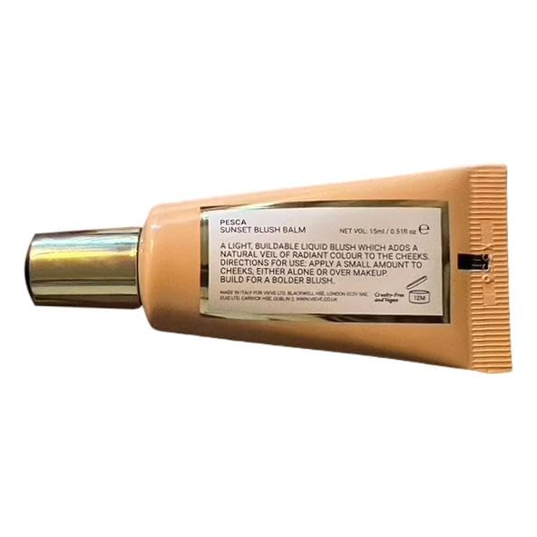 Vieve Sunset Blush Balm illuminous Liquid Blush in Pesca (15ml)