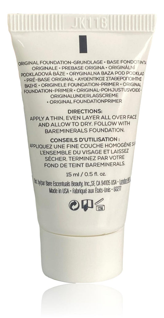 bareMinerals Prime Time Original Foundation Primer (15ml) Travel Size