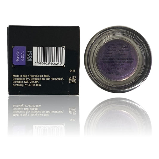 illamasqua Iconic Chromes Pigment Paint Audacious (5g) for Eyes, Lips.
