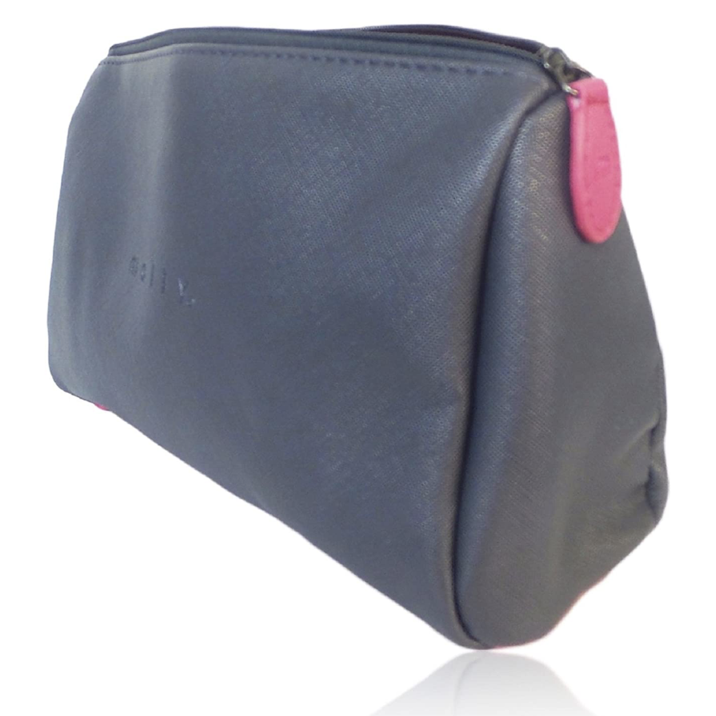 Mally Cosmetics Clutch Bag | Grey & Pink Beauty Tools & Accessories