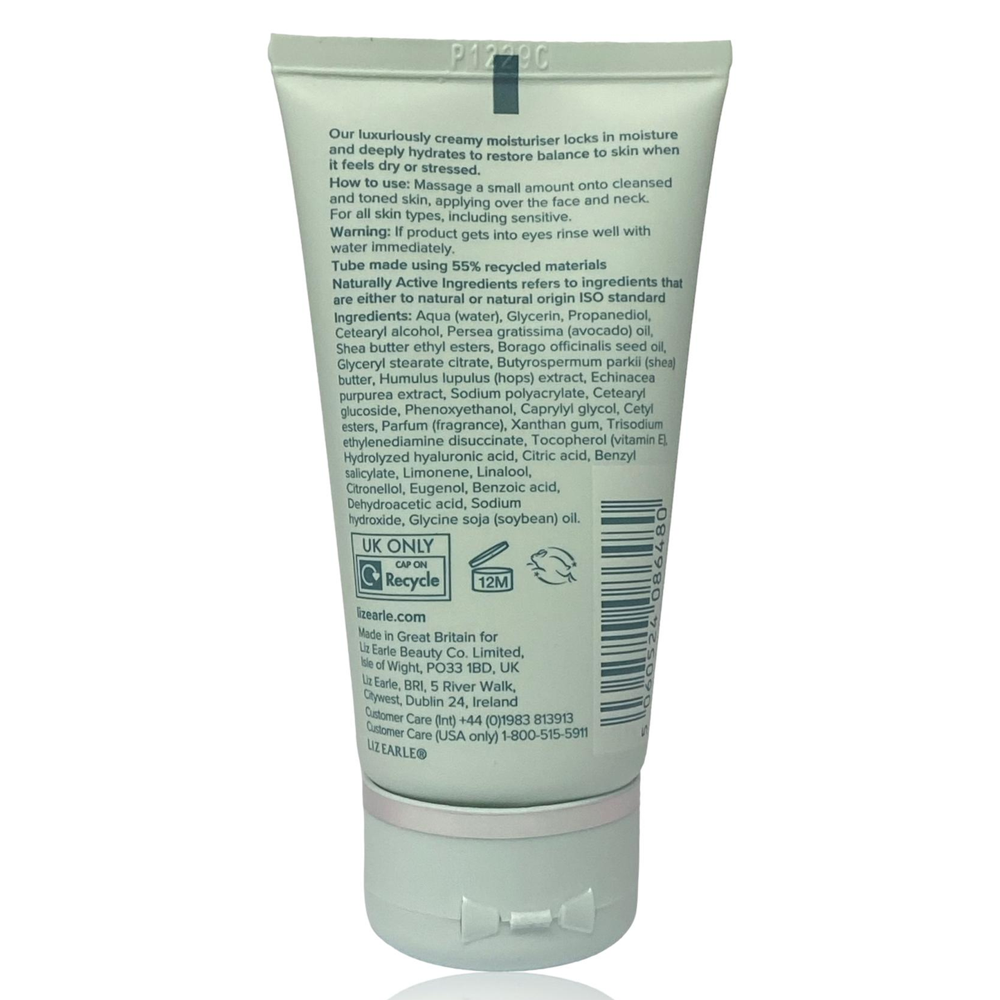 Liz Earle Skin Repair Rich Day Cream 50ml Tube SKINCARE MOISTURISER