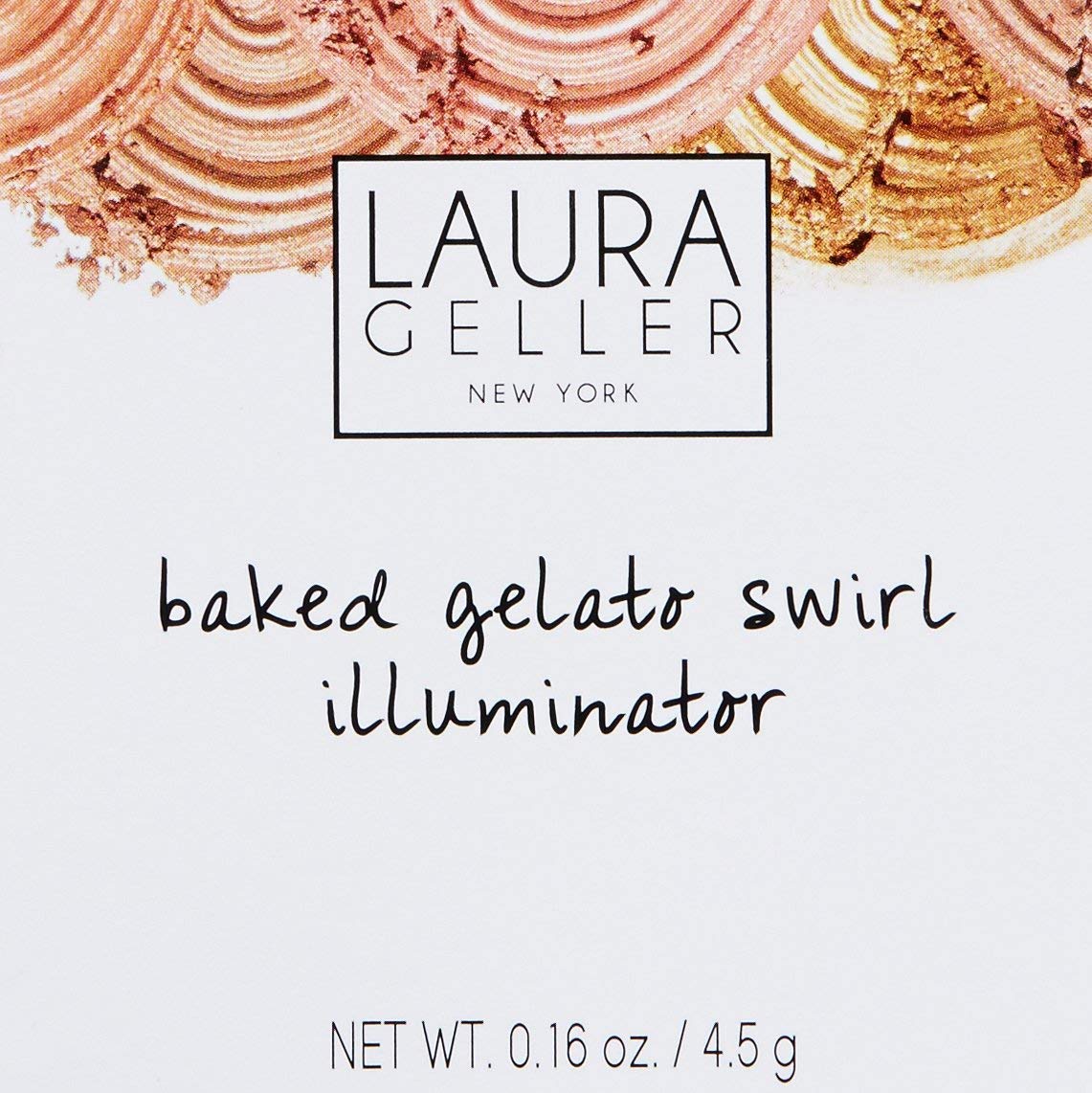 LAURA GELLER NEW YORK Baked Gelato Swirl Illuminator, Ballerina with Brush.
