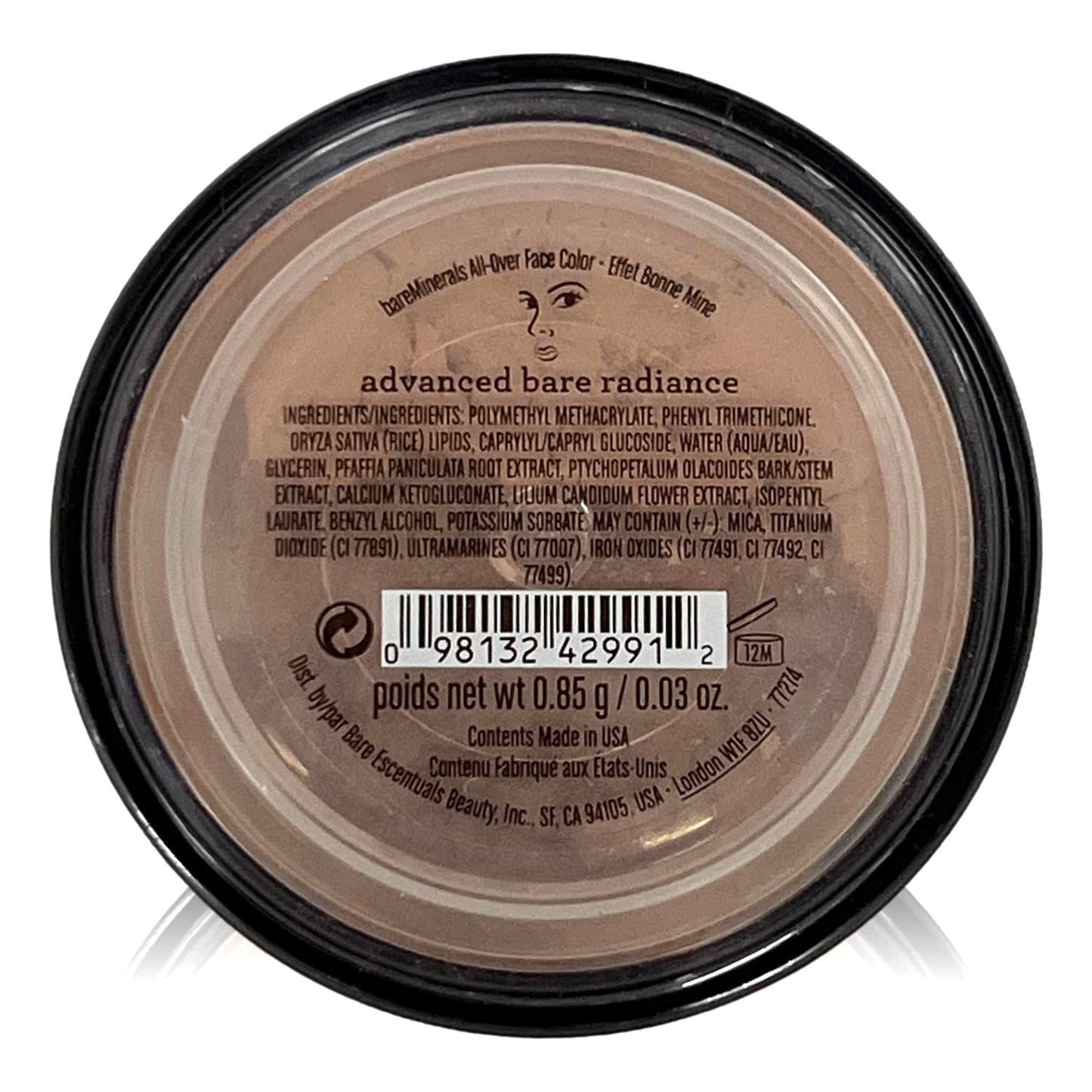 bareMinerals All-Over-Face-Color - Advanced Bare Radiance 0.85g