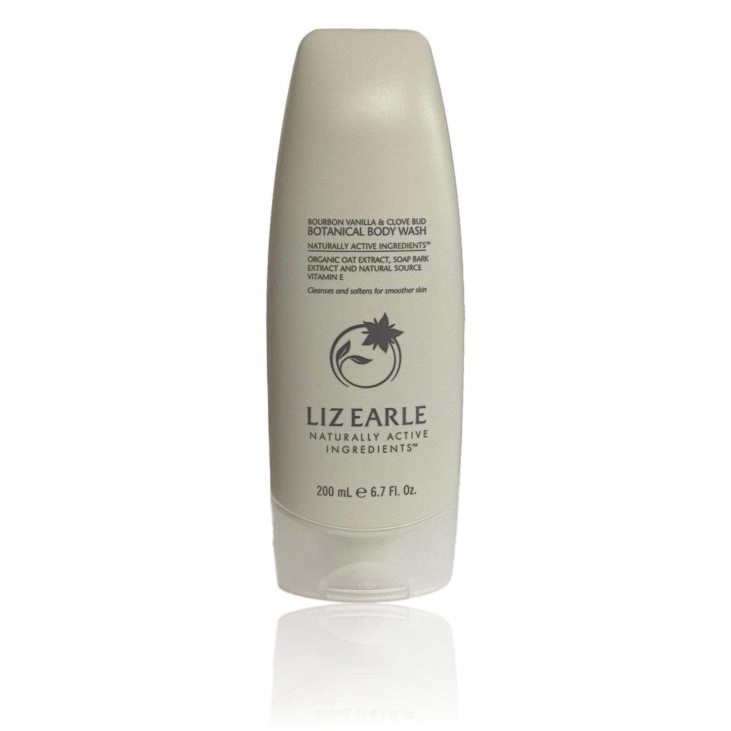 Liz Earle Botanical Body Wash Bourbon Vanilla and Clove 200ml.