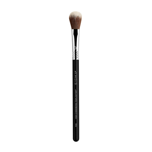 Sigma Beauty Professional F03 High Cheekbone Highlighter Brush - Contouring, Buffing and Highlighting