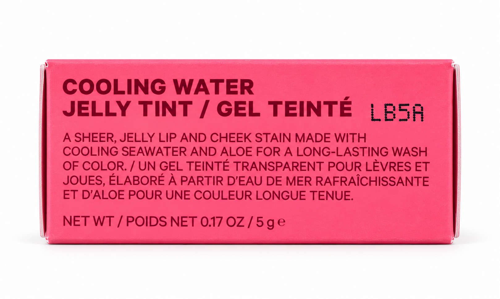 Milk Makeup Cooling Water Jelly Tint Chill packaging with Milk Makeup logo