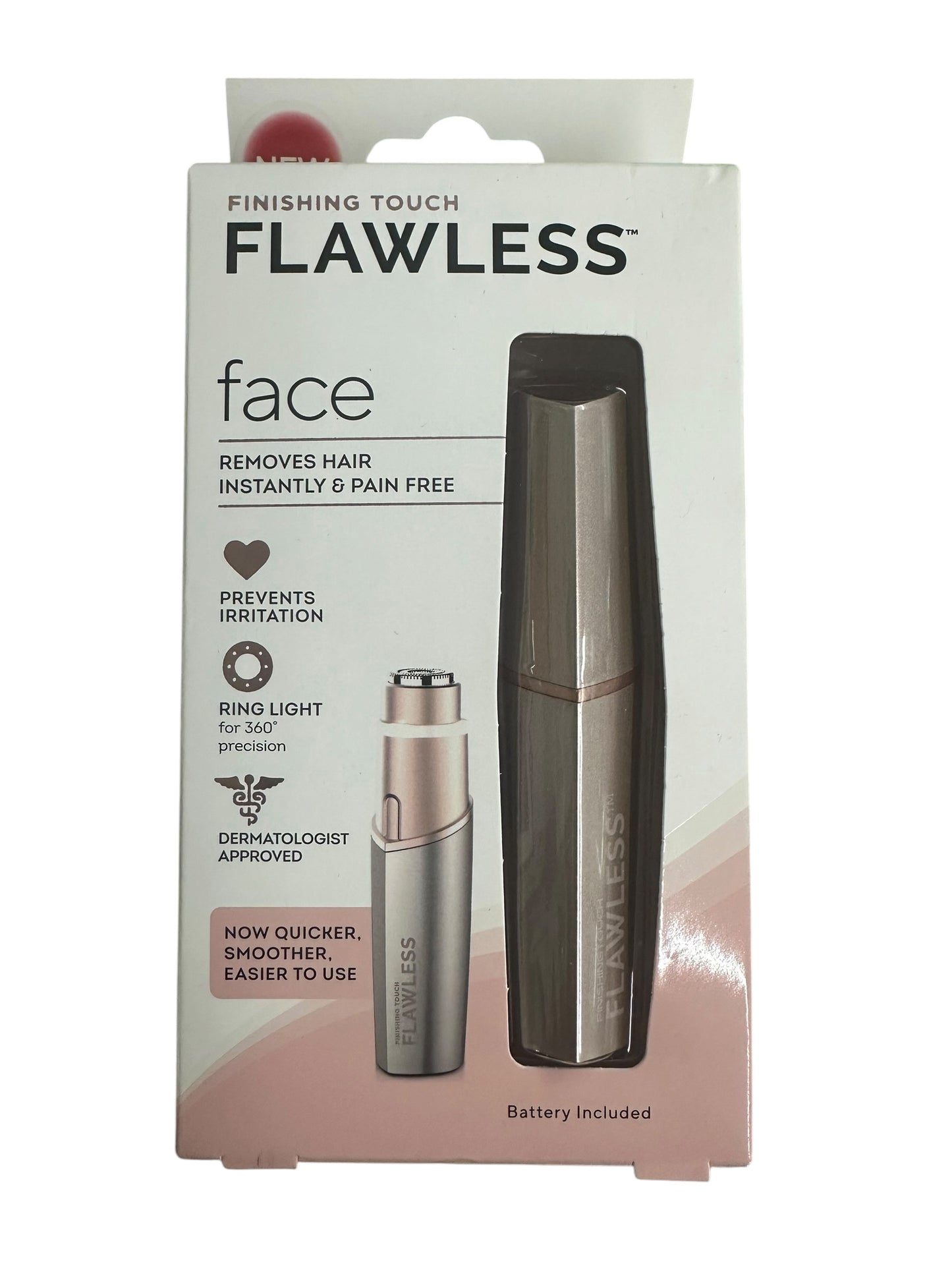 Finishing Touch Flawless Face Hair Remover — Instant & Pain-Free