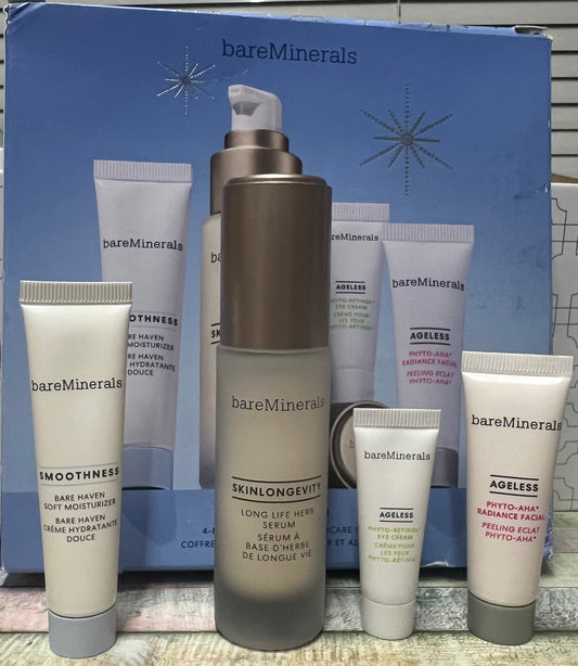 bareMinerals Give Good Skin 4 Piece Blend & Layer Set - *Damaged box.