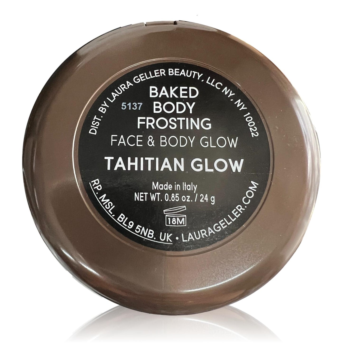 Laura Geller Tahitian Glow Baked Body Frosting 24g Super Size.