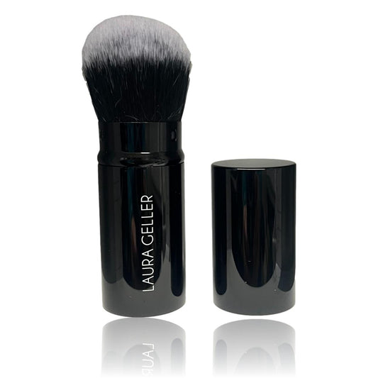 LAURA GELLER NEW YORK Retractable Black Kabuki Brush for Liquid, Cream and Powder Face Makeup With Aluminum Handle (Copy)