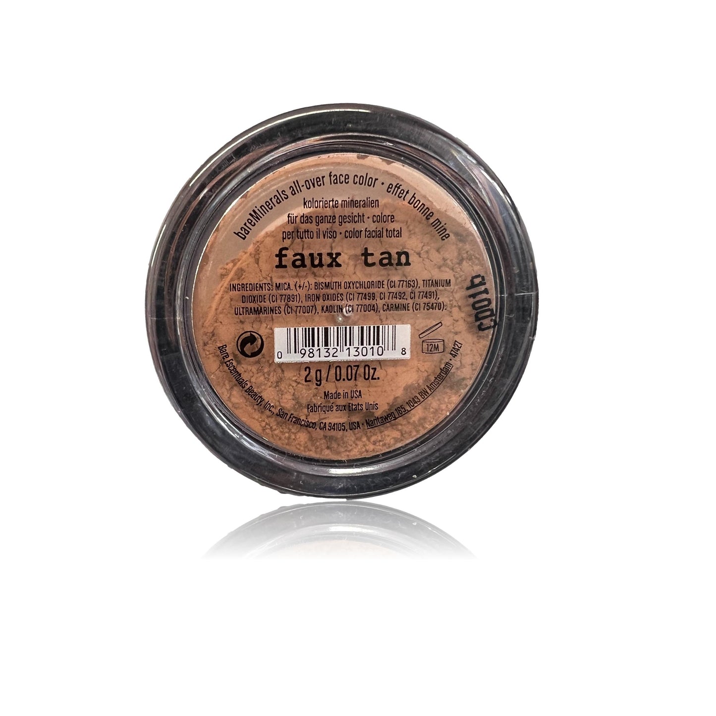 bareMinerals All-Over Face Colour, Faux Tan, 2g