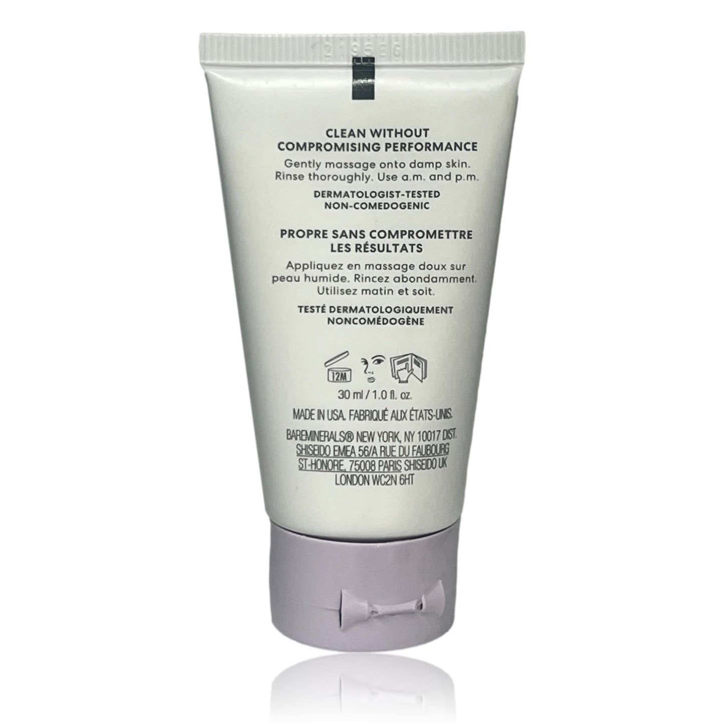 bareMinerals Poreless Clay Cleanser 30ml travel size