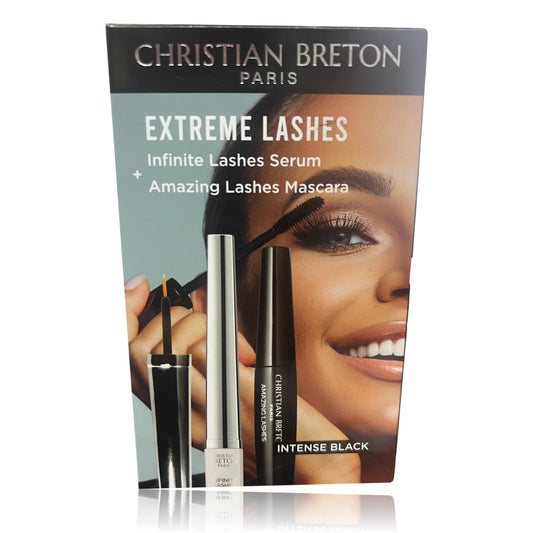 Christian Breton Paris Extreme Lashes Serum and Mascara Set (Intense Black)