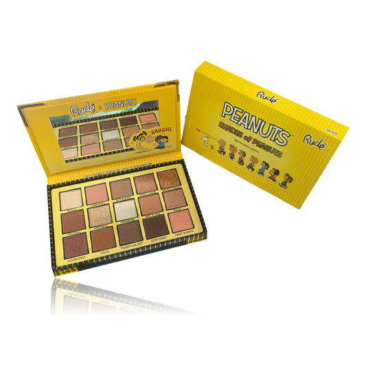 Rude Cosmetics Shades of Peanuts Warm Toned Eyeshadow Palette