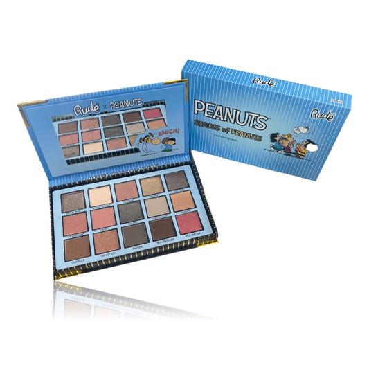 Rude Cosmetics Shades of Peanuts Cool Toned Eyeshadow Palette