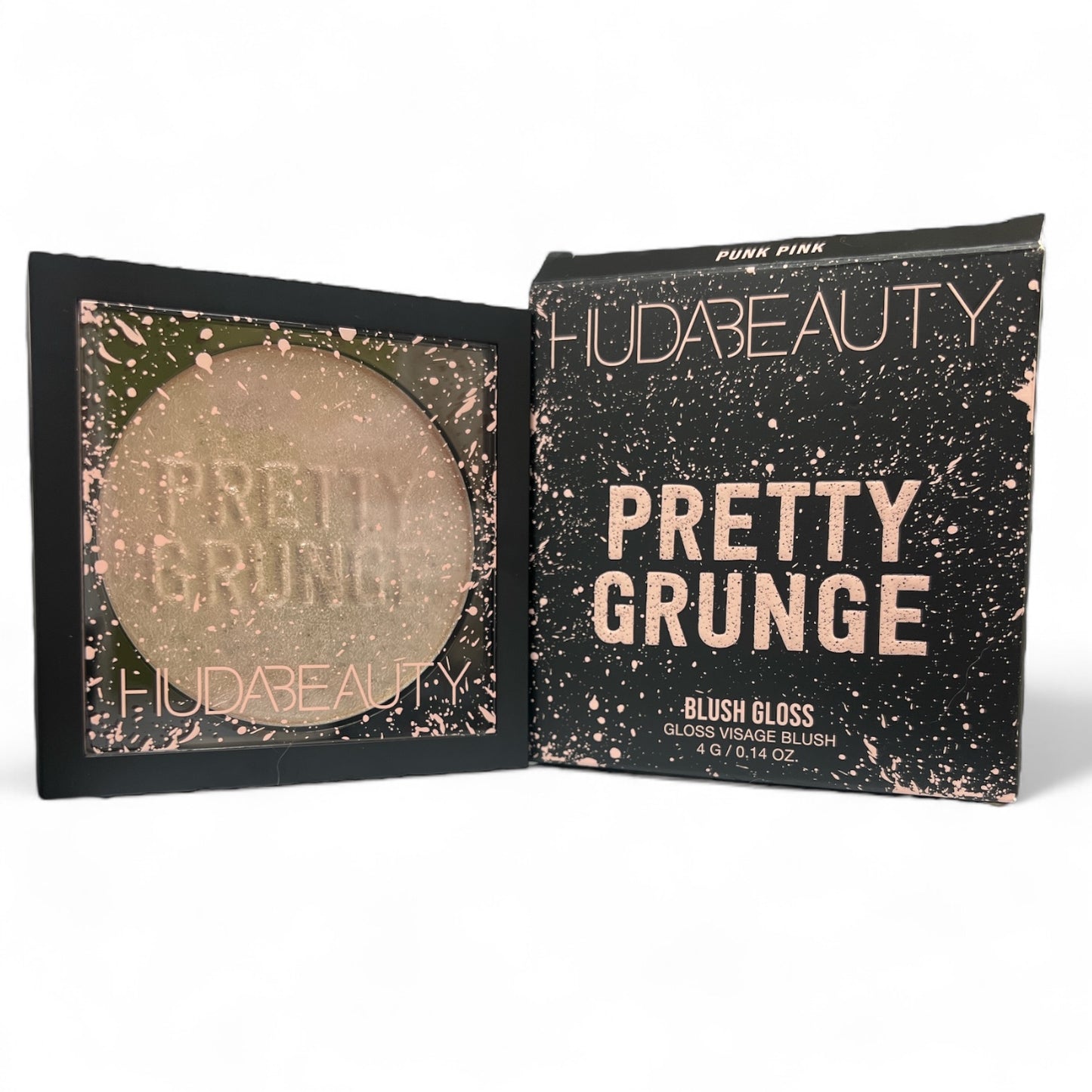 HUDA Beauty Pretty Grunge Blush Gloss Punk Pink