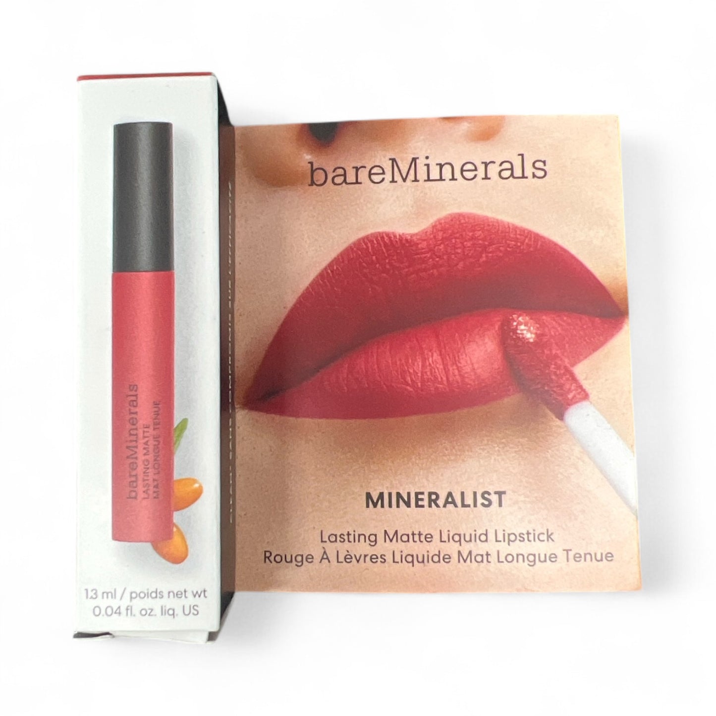 bareMinerals Mineralist Lasting Matte Liquid Lipstick – Spirited (Travel Size)
