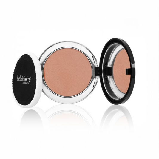 Bellapierre Cosmetics Compact Mineral Blush in Desert Rose - Peachy soft pink (10g)