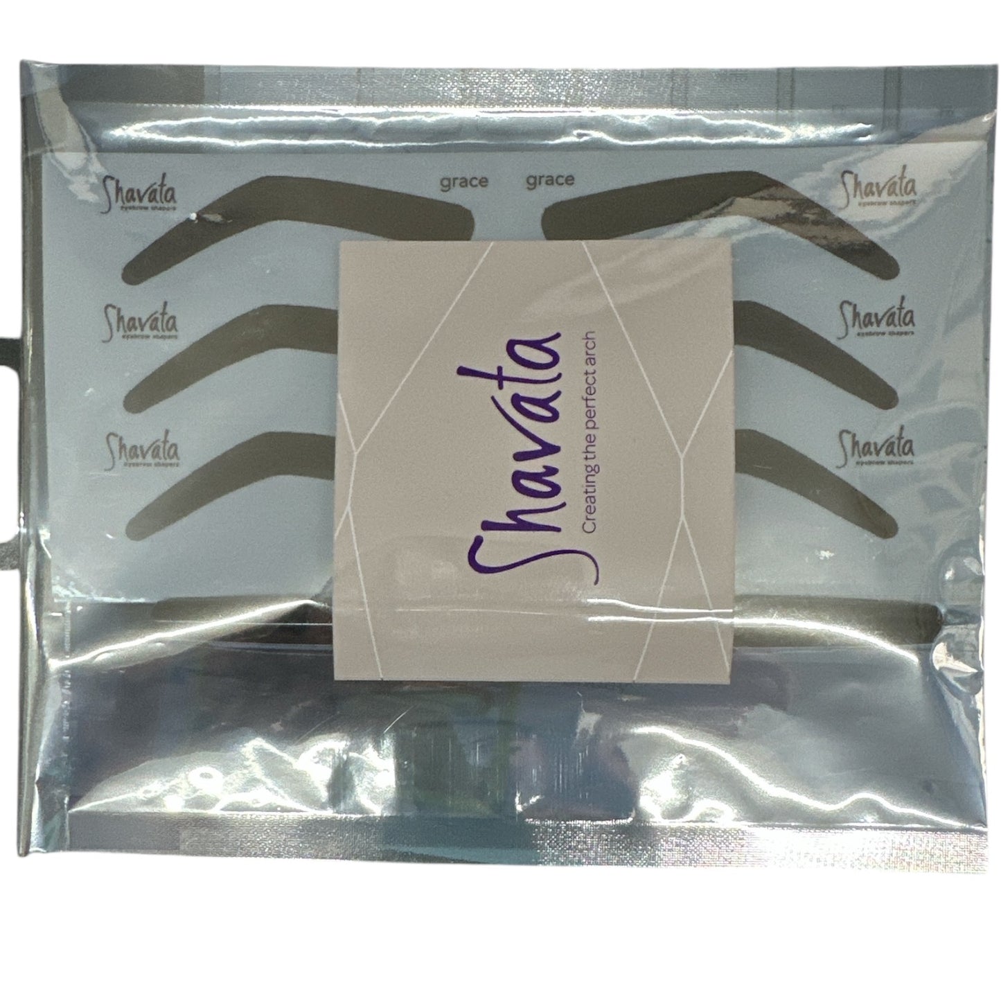 Shavata Grace Eyebrow Shapers | Brow Stencils & Double Ended Pencil Brow Tools