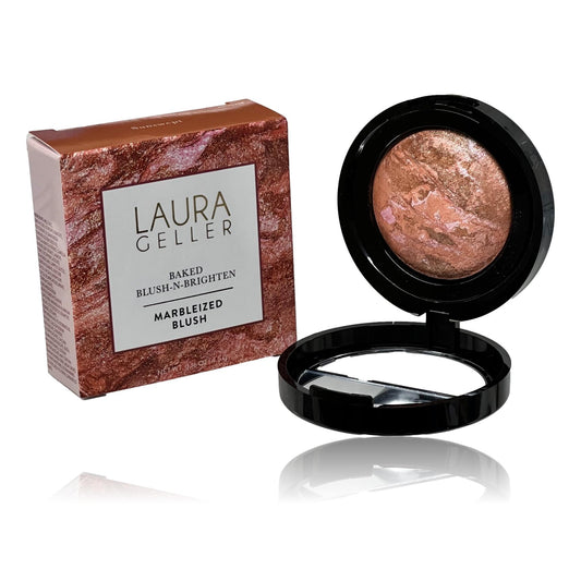 LAURA GELLER NEW YORK Baked Blush-N-Brighten Marbleized Blush- SUNSWEPT