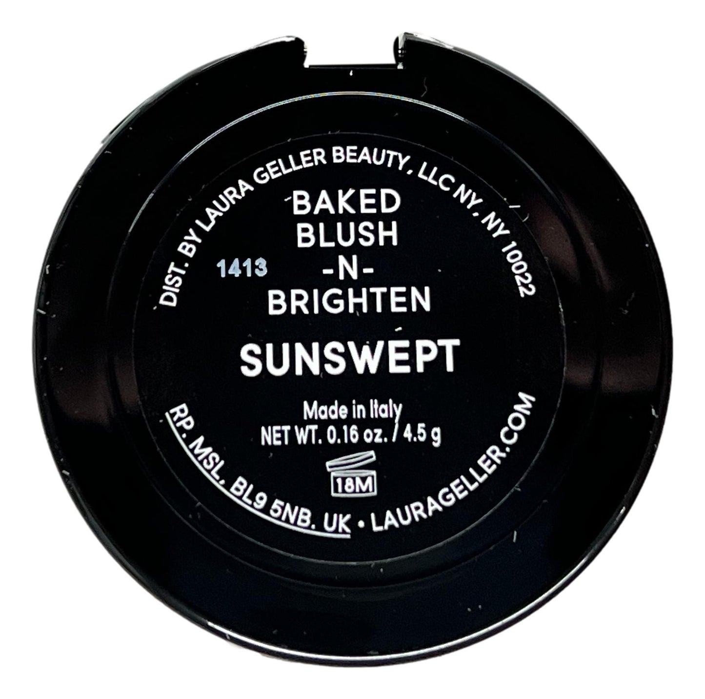 LAURA GELLER NEW YORK Baked Blush-N-Brighten Marbleized Blush- SUNSWEPT