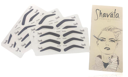 Shavata Eyebrow Stencil Kit — Brooke (Natural Arch.)