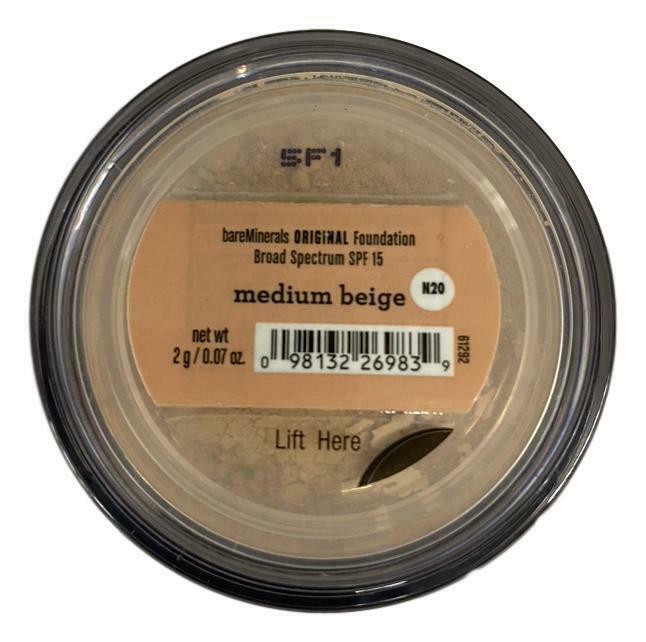 bareMinerals Original SPF15 Foundation (2g) in Medium Beige (N20)