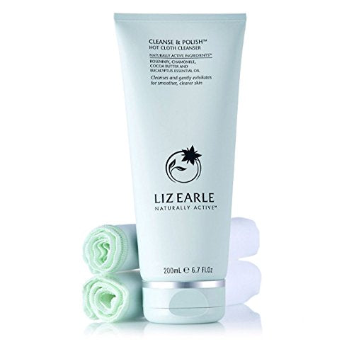 Liz Earle Cleanse & Polish 200ml Tube (with Two Cloths.)