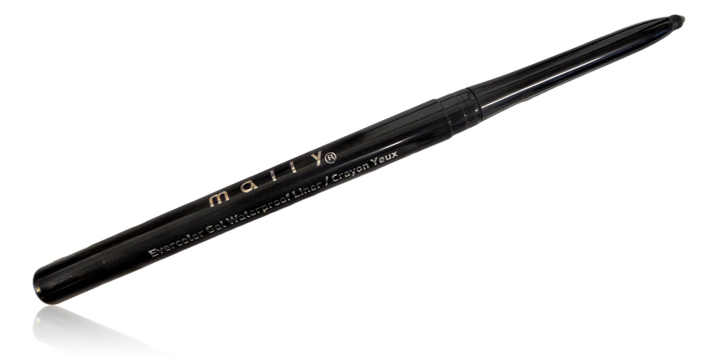 mally Evercolour Gel Waterproof Liner in Onyx (0.3g) a rich black shade.