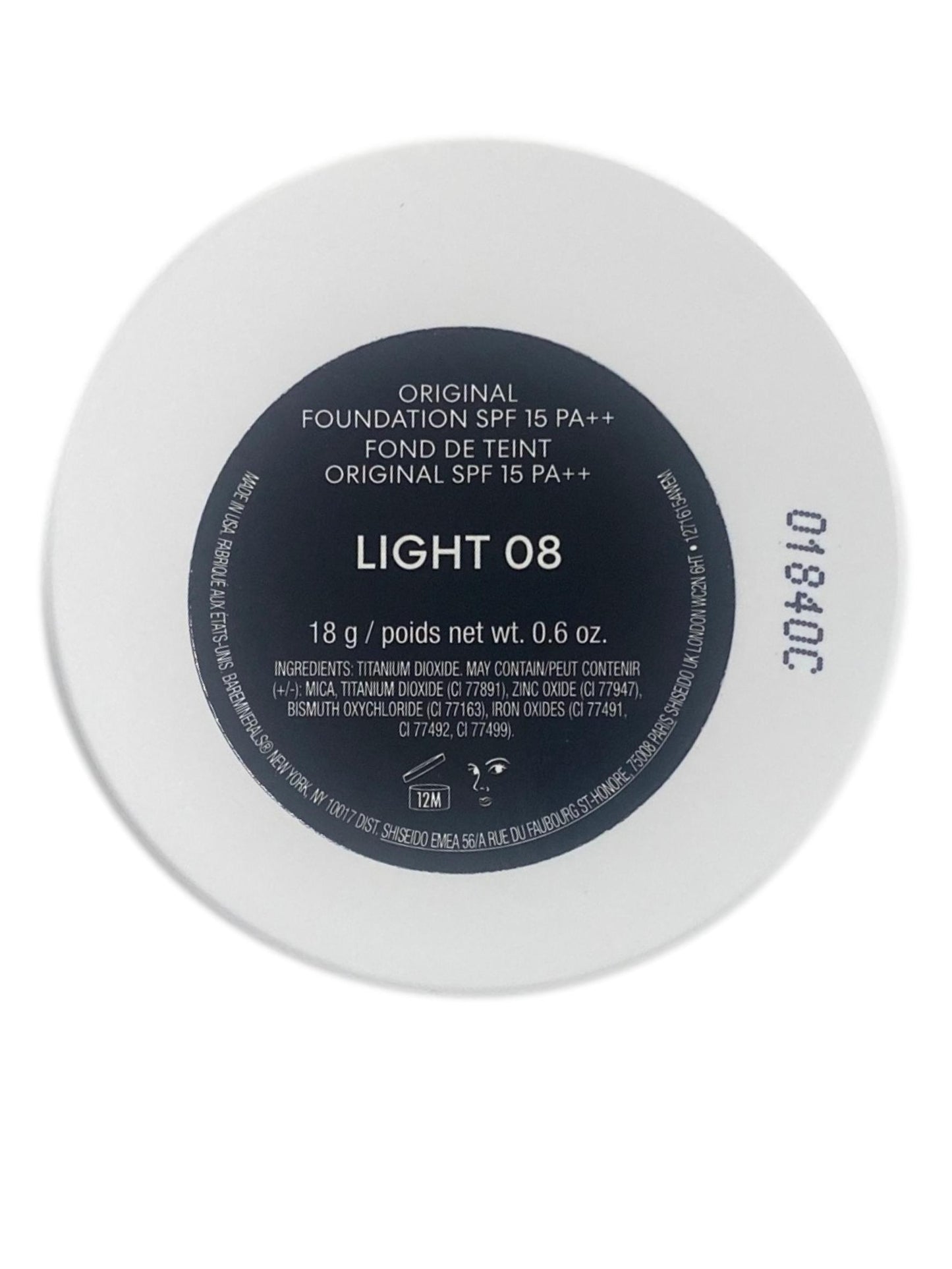 bareMinerals Deluxe Original Loose Mineral Foundation SPF 15 - Light (08) 18g Super Size