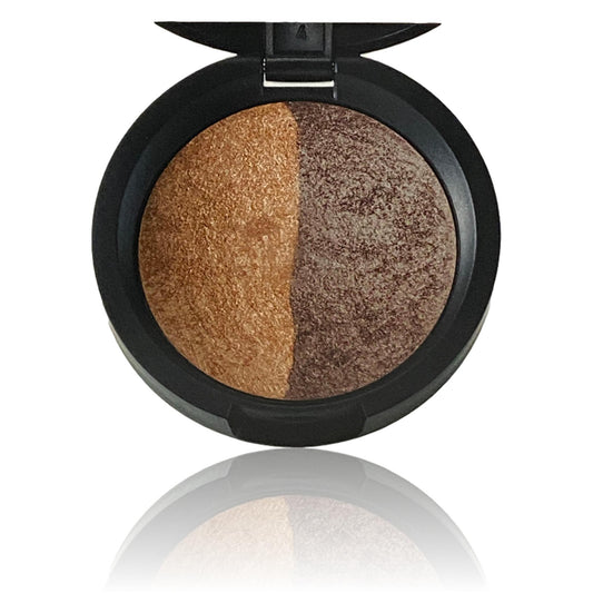 Laura Geller Eye Shadow Duo Sable/Honey with Brush