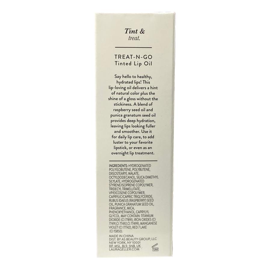LAURA GELLER Treat-n-Go Tinted Non-Stick Hydrating Lip Oil, Finish Line
